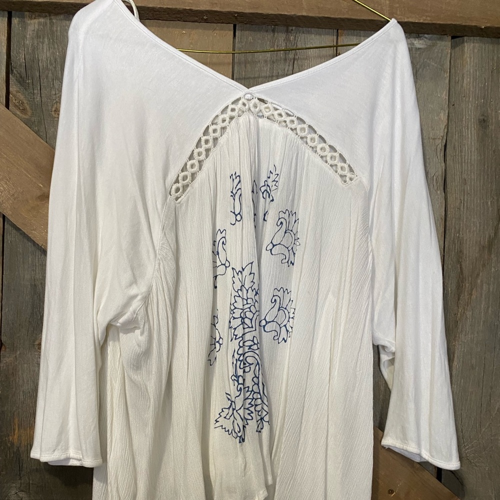 Loose and Flowy Bohemian Blouse